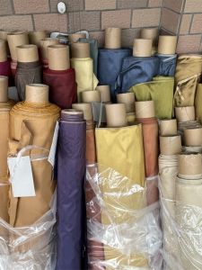 Thickened Double Palace Silk Fabric 100% Mulberry Silk Material for Designer Fashion Dresses Chinese Style Bamboo Pattern