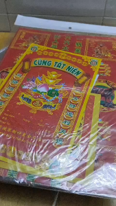 Bộ Giấy Cúng Tất Niên Đài Loan Việt Hóa Sỉ Lẻ ( Có Văn Khấn )