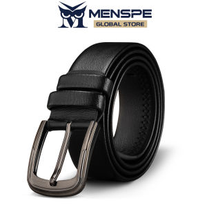 MENSPE เข็มขัดหนังคุณภาพสูงผู้ชายเข็มขัดสำหรับผู้ชายเข็มขัดเอวอเนกประสงค์ปรับความยาวได้120ซม. เข็มขัดชุดเดรสเข็มขัดกางเกงยีนส์วินเทจหัวเข็มขัดคลาสสิก