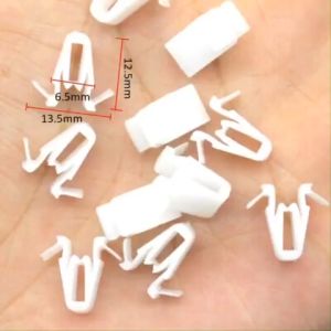 Set 20 đinh tán nhựa 6.5mm (TRẮNG) cho xe ô tô Toyota Tundra Lexus 67771 - 58010 kẹp chốt nhựa cho xe hơi