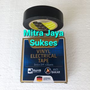Isolasi Kabel Listrik Anti Bakar 20 Yard Tape Isolasi Kabel Listrik