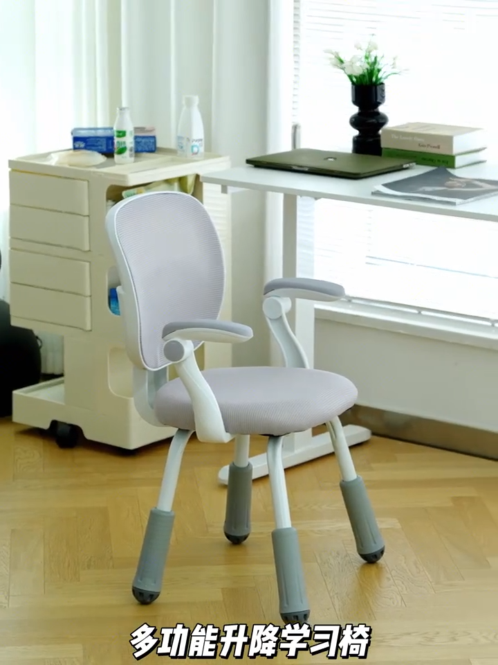 Study chair home computer chair desk and writing chair adjustable chair primary and secondary school correction sitting chair