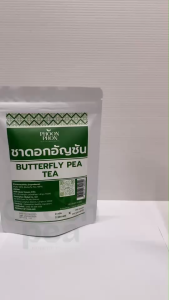 PHOONPHON ชาดอกอัญชัน Butterfly Pea Tea ขนาด 2gX24ซองชา ชาสมุนไพร ชาดอกไม้ กลิ่นหอมชัด พูนผล