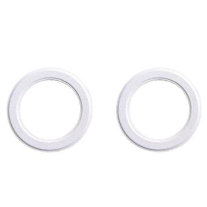 EOENKK | 2PCS Magnetic Plate PU Leather Sticker Phone Case for Magsafe IPhone 16 15 14 13 12 Pro Max Plus Wireless Charger Mac Safe Cover