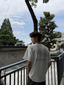 American Style High-End Cotton Short Sleeve T-Shirt Mens Summer Loose Casual Versatile Half Sleeve Top Breathable round Neck