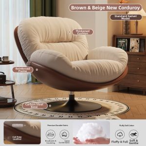 FWTDF | Lying Adjustable Rotating Egg Chair