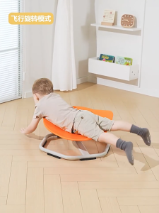 Sensory Rotating Chair Sensory Chair Vestibular Balance Sports Toys Kid Sensory Training Equipment Sensory Integration Swivel Chair Childrens Indoor Swivel Chair Vestibular Training Equipment Home Baby Balance Outdoor Space Body Toy