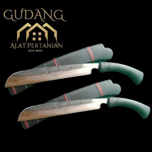 Golok Baja Per Super Tajam Sarung Kayu Asli Tanpa Asah Cod