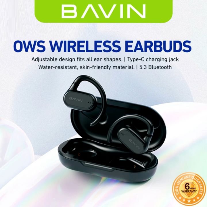 BAVIN BA80 Earclip TWS Bluetooth Wireless Sports Headset OWS