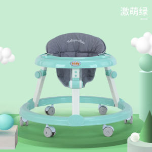 Toddler Anti-O-Leg Baby Multi-Functional Anti-Flip Baby Can Sit and Push Walking Frames Starting Car