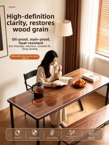 LUOYOUTE | Transparent PVC Table Pad Waterproof Oilproof Heat-resistant