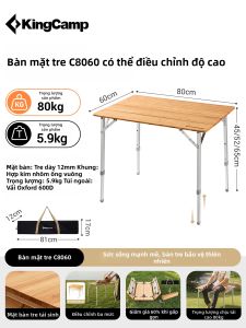 Kingcamp | Bàn Gấp Ngoài Trời Từ Tre