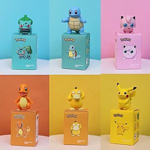 Ready Stock Original Pokémon Figure Model Trendy Collectible Toy Figurine Pikachu 正品宝可梦神奇宝贝手办摆件
