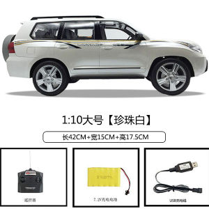 Oversized 1:10 Toyota Remote-Control Automobile Off-Road Vehicle RC Prado Overbearing Artificial Rechargeable Toy Car Model Boy