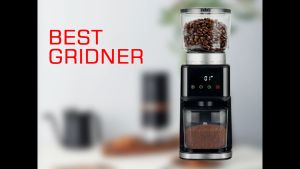 LAHOME Electric Coffee Bean Grinder Conical Burr Mill With 51 Precise Settings Electronic Digital Touch Screen With Precision Timer Anti-static Stainless Steel 53mm 58mm Portafilter Holders For Espresso/Drip/Pour Over/Cold Brew/French Press 触摸屏毛刺磨豆机