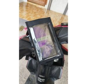 Phone Holder HP Waterproof Anti Air layar sentuh untuk sepeda motor
