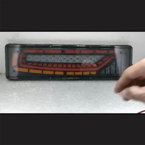 LAMPU STOP LAMP VARIASI STOPLAMP TRUK MODEL ST 2452 46 CM 12/24 VOLT