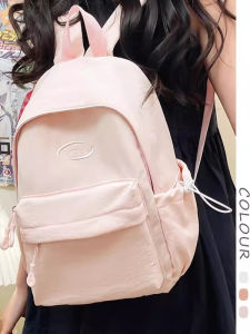 OUDENGPAI | Túi đeo vai nữ sinh trung học nhẹ dung tích lớn phong cách ngọt ngào dễ thương túi xách học sinh chống thấm nước