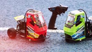 Xe Điều Khiển Từ Xa X-Rider 1/8 RC 2.4G 2WD Dành Cho Trẻ Em Chạy Pin Kiểu Dáng Piaggio Ape Lắp Ráp Sẵn Chất Liệu Kim Loại Nhựa Cao Su
