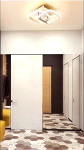 3 Color LED Ceiling Light Pendant Light Modern Minimalist Chandelier Living Room Bedroom Corridor Lighting Light