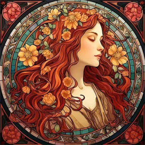 Huacan Elegant Lady Diamond Painting Full Square Round Drill Diamond Mosaic Handmade Gift Craft Kit Home Decor