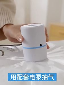 Car Plug Vacuum Pumps Electric Pump Vacuum Bag Pump Handheld Quick compression Air Pump Space Saver for Clothes Food Organizer 电子真空泵打气泵抽气泵2合1