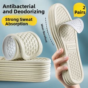 LINGMIAO | Deodorizing Absorbent Breathable Antimicrobial Shoe Insoles for Men
