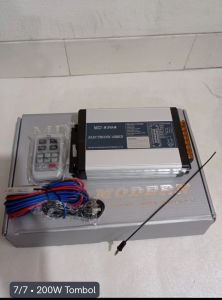 modul toa sirine patwal wireless MD830A plus toa power 200 Watt.