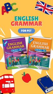 Sách - Combo 2c English Grammar For PET tập 1+2 (có đáp án)