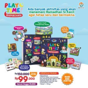 Family Buku Anak Playtime Edisi Spesial Ramadhan Ziyad Books / Boardbook Anak / Buku Anak Anak