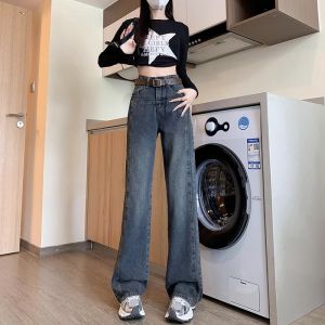Vintage French Style Loose Trousers