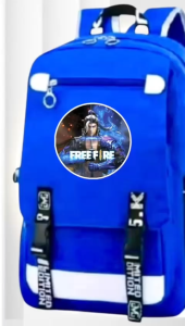 Js Stlye Tas Sekolah FF RL 0082 Uniseks Tas Ransel Bahu GandaTas Laptop Mochila 4in1 anak