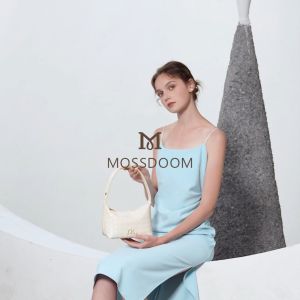 MOSSDOOM Tas Wanita Celestia Bag Tren Fashion Tas Bahu Anyaman Vintage