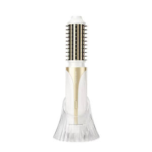 Akiracosme 3.0 Wireless Volumizing Hair Straightener Brush 24K Gold Heat 450M Ions Electric Hair Brush Volumizer Fluffy Roots Portable Hair Curler Straightener Comb for Women