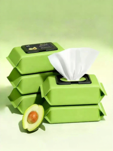 Avocado 3-in-1 Eye Lip Face Makeup Remover Wipes
