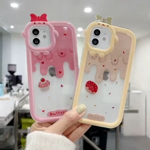 BAPAU Casing HP Xiaomi Poco C40 Soft Case TPU Motif Es Krim Donat Glossy Lucu Case HP
