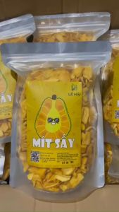 Mít sấy vỡ 1kg Lê Hải không cám miếng to ăn giòn ngọt đảm bảo an toàn vệ sinh thực phẩm