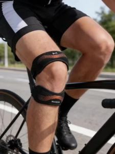 1PCS/2PCS Adjustable Double Strap Knee Support with Upper & Lower Gel Pads Relieve Knee Pain & Protect During SportsRunning