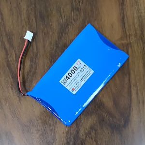 แบตเตอรี่สำรองสำหรับคีย์บอร์ด Keychron K2/K3/K4/K10/K12 สีน้ำเงิน/เหลือง อายุการใช้งานยาวนาน พร้อมส่งจากไทย