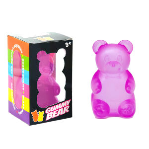 In Stock Stress Bear Squishy Ball Gummy Bear Toy Sugar Filled Squishy Stress Relief Ultra-Soft Decompression Venting Toy for Kid