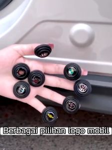 XYKJ 4PCS Karet Peredam Pintu Mobil Universal: Bantalan Pintu Mobil Anti Getar