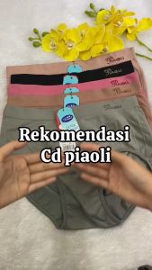 PROMO 6 3 PCS Celana Dalam Wanita Bahan Rajut PIAOLI 747/737 Rajut Premium