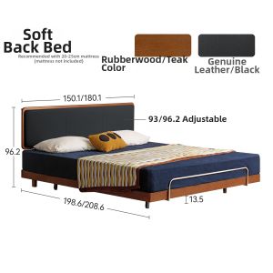 WEISHA | Storage Bed Baohaus Style Wooden Bed
