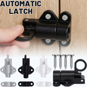 Hợp kim nhôm chống trộm cửa khóa an toàn kéo lò xo vòng pop-up cửa sổ bolt tự động đóng khóa phụ tùng kim loại cho cửa accessorieslver precisino-cast hợp kim nhôm an ninh cửa sổ tự động khóa cổng mùa xuân thư bị trả lại chốt cửa chốt