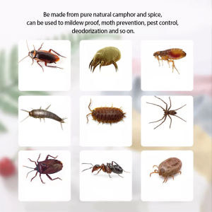 Amoki Camphor balls Rose Flower Scented Moth Ball For Clothes Repellent Closet Deodorizer 12pcs