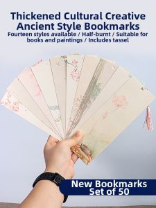 ZHAISHISANLU | Traditional Calligraphy Student Handwrite DIY Bookmarks