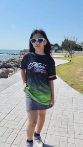 (เสื้อเด็ก) Kawin เสื้อพิมพ์ลาย คอกลมแขนสั้น เสื้อยืดแขนสั้น คอลเลคชั่นใหม่ 2025 ลายโมโนแกรม หลากสี เนื้อผ้าบางเบา ใส่สบาย สินค้าคุณภาพ พร้อมส่ง