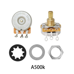 3PCS/ lot CTS Genuine A500K A250K B250K Guitar Potentiometer Pot Low Torque And Low Noise Smooth Feel Brass Shaft