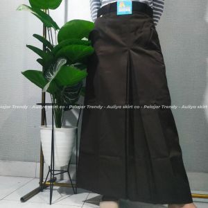 Rok Seragam SMP/SMA dan Kerja - Model Span Panjang Belah Depan