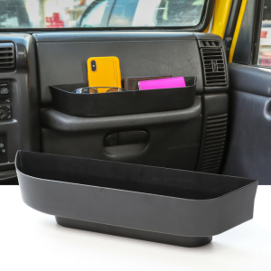 Car Co-Pilot Grab Handle Storage Box Passenger Handle Grab Tray Stowing Tidying for Jeep Wrangler TJ 1997-2006 Accessories